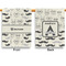 Hipster Cats & Mustache Garden Flags - Large - Double Sided - APPROVAL