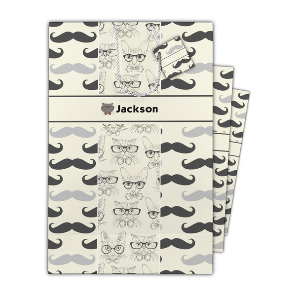 Hipster Cats & Mustache Gift Bags - Parent/Main