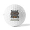 Hipster Cats & Mustache Golf Balls - Titleist - Set of 12 - FRONT