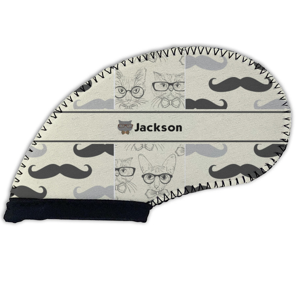 Hipster Cats & Mustache Golf Club Covers - FRONT