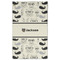 Hipster Cats & Mustache Golf Towel - Front (Large)