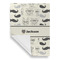 Hipster Cats & Mustache House Flags - Single Sided - FRONT FOLDED