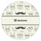 Hipster Cats & Mustache Icing Circle - XSmall - Single