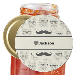 Hipster Cats & Mustache Jar Opener (Personalized)