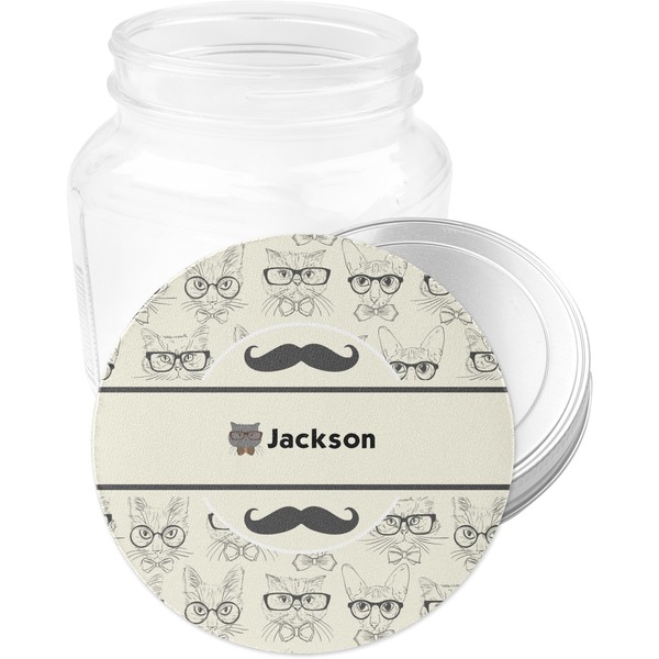 Hipster Cats & Mustache Jar Opener - Main