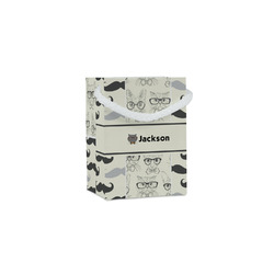 Hipster Cats & Mustache Jewelry Gift Bags (Personalized)