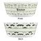 Hipster Cats & Mustache Kids Bowls - APPROVAL