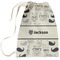Hipster Cats & Mustache Laundry Bag - Large (Personalized)
