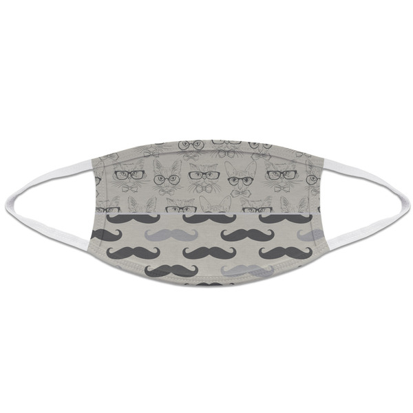Hipster Cats & Mustache Mask2