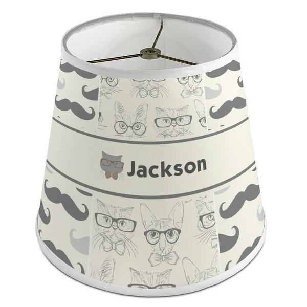 Custom Hipster Cats & Mustache Empire Lamp Shade (Personalized)