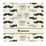 Hipster Cats & Mustache Microfiber Dish Rag (Personalized)