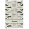 Hipster Cats & Mustache Microfiber Dish Towel - APPROVAL