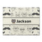 Hipster Cats & Mustache Microfiber Screen Cleaner - Front