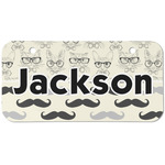 Hipster Cats & Mustache Mini/Bicycle License Plate (2 Holes) (Personalized)
