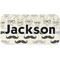 Hipster Cats & Mustache Mini/Bicycle License Plate (2 Holes) (Personalized)