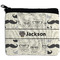 Hipster Cats & Mustache Rectangular Coin Purse (Personalized)