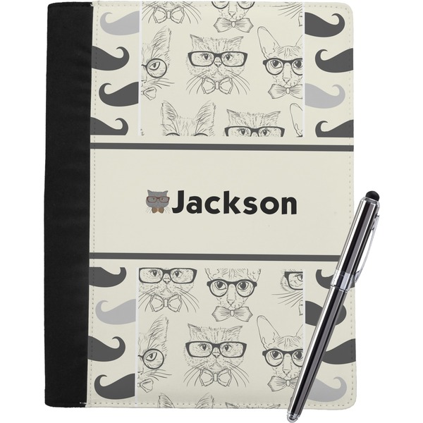 Hipster Cats & Mustache Notebook