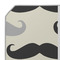 Hipster Cats & Mustache Octagon Placemat - Single front (DETAIL)