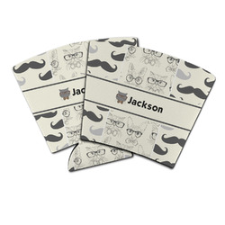 Hipster Cats & Mustache Party Cup Sleeve (Personalized)