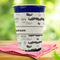 Hipster Cats & Mustache Party Cup Sleeves - with bottom - Lifestyle