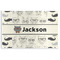 Hipster Cats & Mustache Disposable Paper Placemats (Personalized)