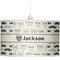 Hipster Cats & Mustache Pendant Lamp Shade