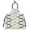 Hipster Cats & Mustache Personalized Apron