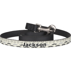 Hipster Cats & Mustache Dog Leash (Personalized)