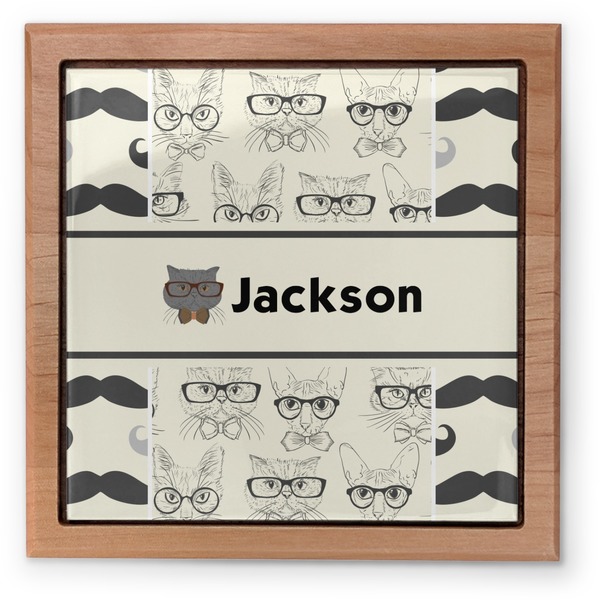 Hipster Cats & Mustache Pet Urn - Apvl