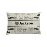 Hipster Cats & Mustache Pillow Case - Standard (Personalized)