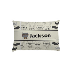 Hipster Cats & Mustache Pillow Case - Toddler (Personalized)