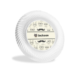 Hipster Cats & Mustache Plastic Party Appetizer & Dessert Plates - 6" (Personalized)