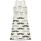 Hipster Cats & Mustache Racerback Dress - X Small