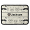Hipster Cats & Mustache Rectangle Patch