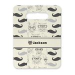 Hipster Cats & Mustache Rectangular Trivet with Handle (Personalized)