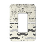 Hipster Cats & Mustache Rocker Style Light Switch Cover
