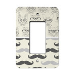 Hipster Cats & Mustache Rocker Style Light Switch Cover