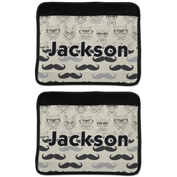 Hipster Cats & Mustache Seat Belt Cover (APPROVAL Update)