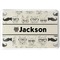 Hipster Cats & Mustache Serving Tray (Personalized)