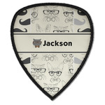 Hipster Cats & Mustache Iron On Patch - Pick Shape (Personalized)