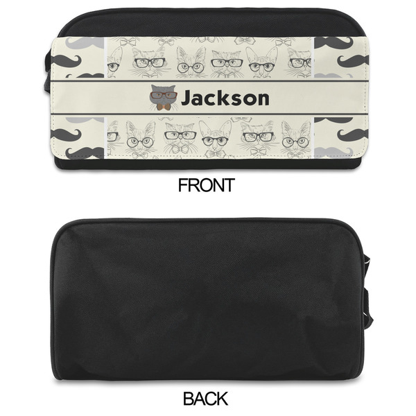 Hipster Cats & Mustache Shoe Bags - APPROVAL