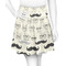 Hipster Cats & Mustache Skater Skirt - X Small