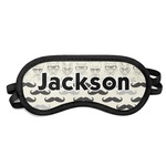 Hipster Cats & Mustache Sleeping Eye Mask (Personalized)