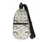 Hipster Cats & Mustache Sling Bag (Personalized)