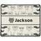 Hipster Cats & Mustache Small Gaming Mats - FRONT
