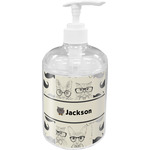 Hipster Cats & Mustache Acrylic Soap & Lotion Bottle (Personalized)