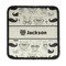 Hipster Cats & Mustache Square Patch
