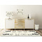 Hipster Cats & Mustache Square Wall Decal Wooden Desk