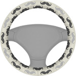 Hipster Cats & Mustache Steering Wheel Cover (Personalized)