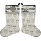 Hipster Cats & Mustache Stocking - Double-Sided - Approval